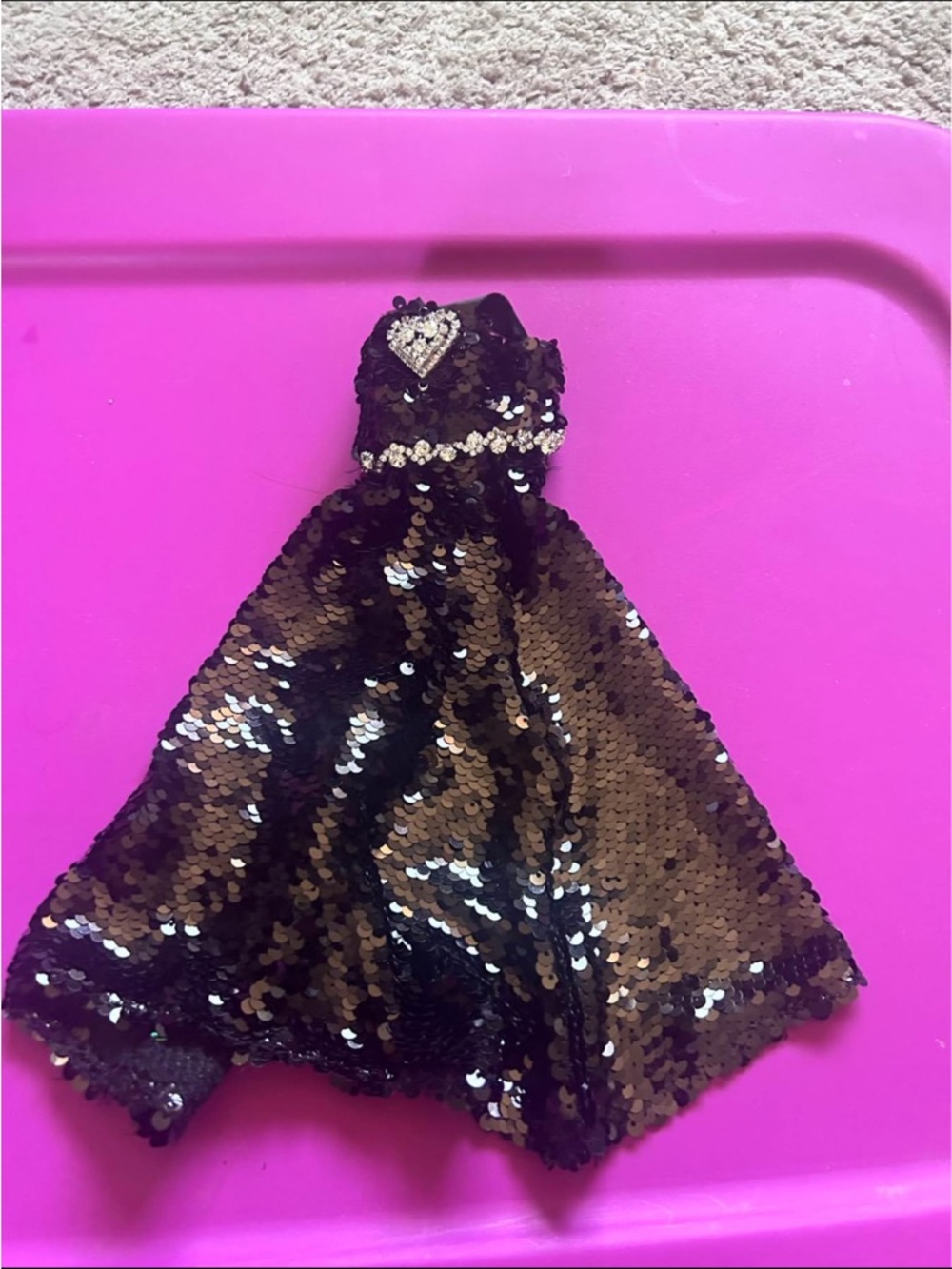 doll dress one of a kind